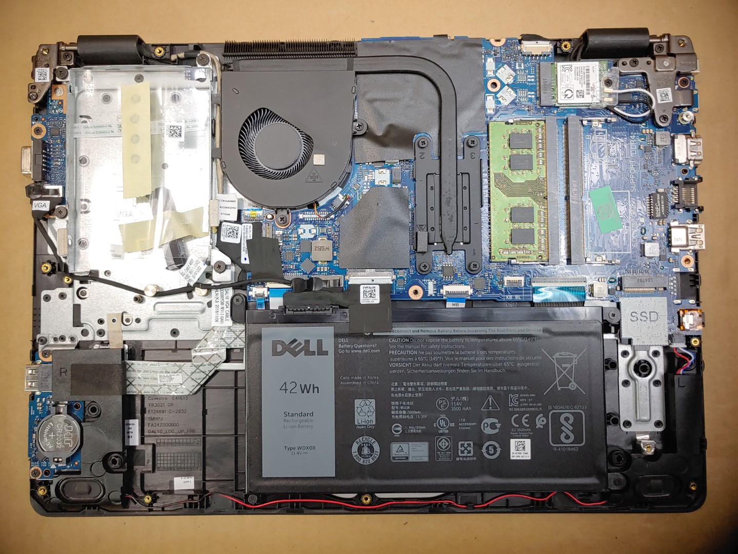 Dell Latitude 3490 14" Touch Intel i3-7020U✔8GB✔ **NO HDD/NO AC** **READ** - Image 7