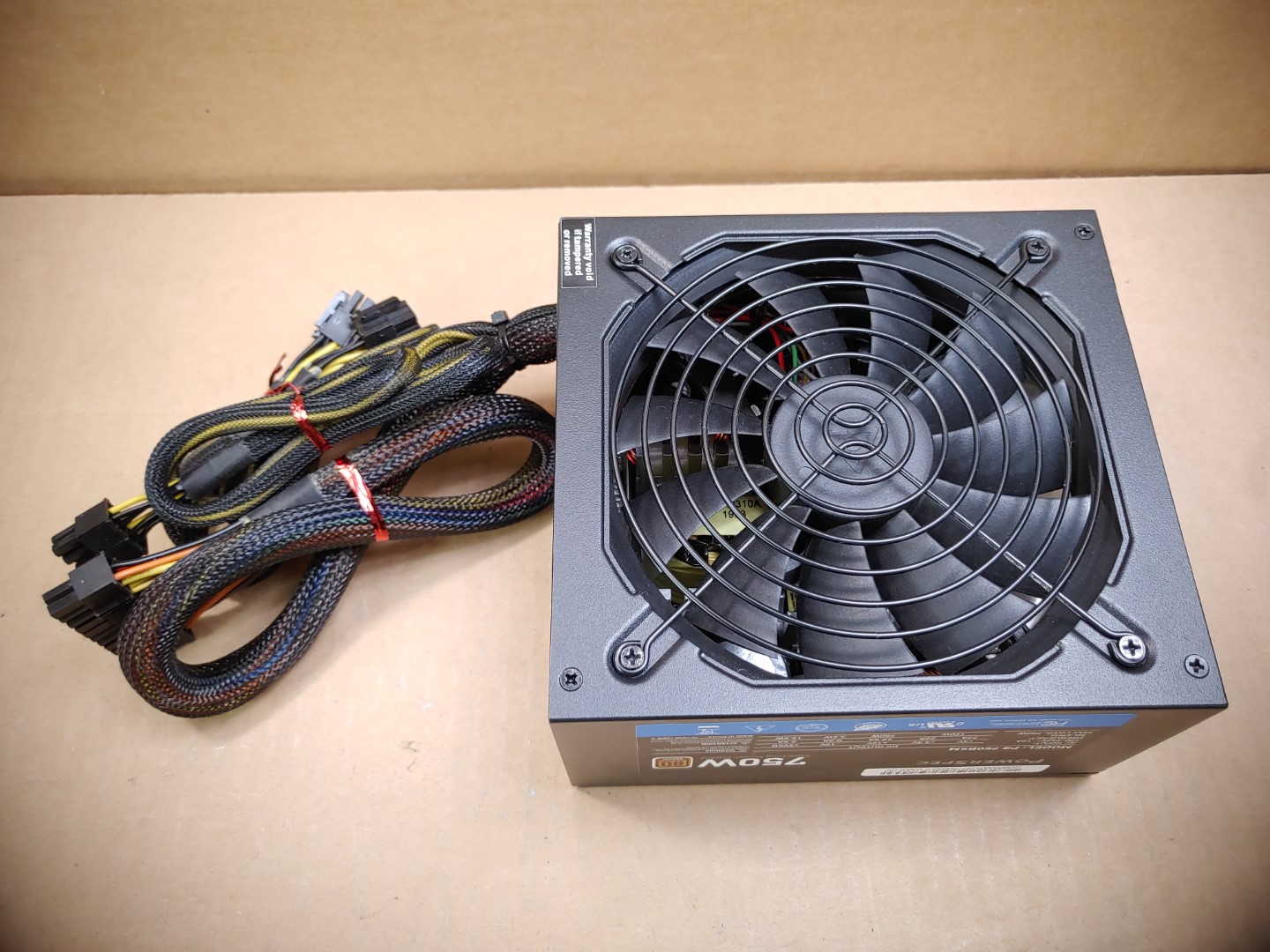 PowerSpec PS750BSM 750W 80+ Bronze 4x PCIE Semi-Modular Gaming PC ATX12V PSU ✔✔✔ - Image 5