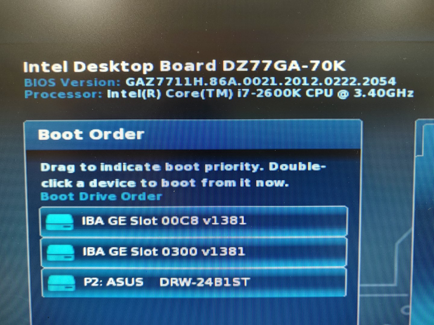 Intel DZ77GA-70K Extreme LGA 1155 ATX Motherboard w/ i7-2600K CPU + 16GB RAM ✔✔✔ - Image 12