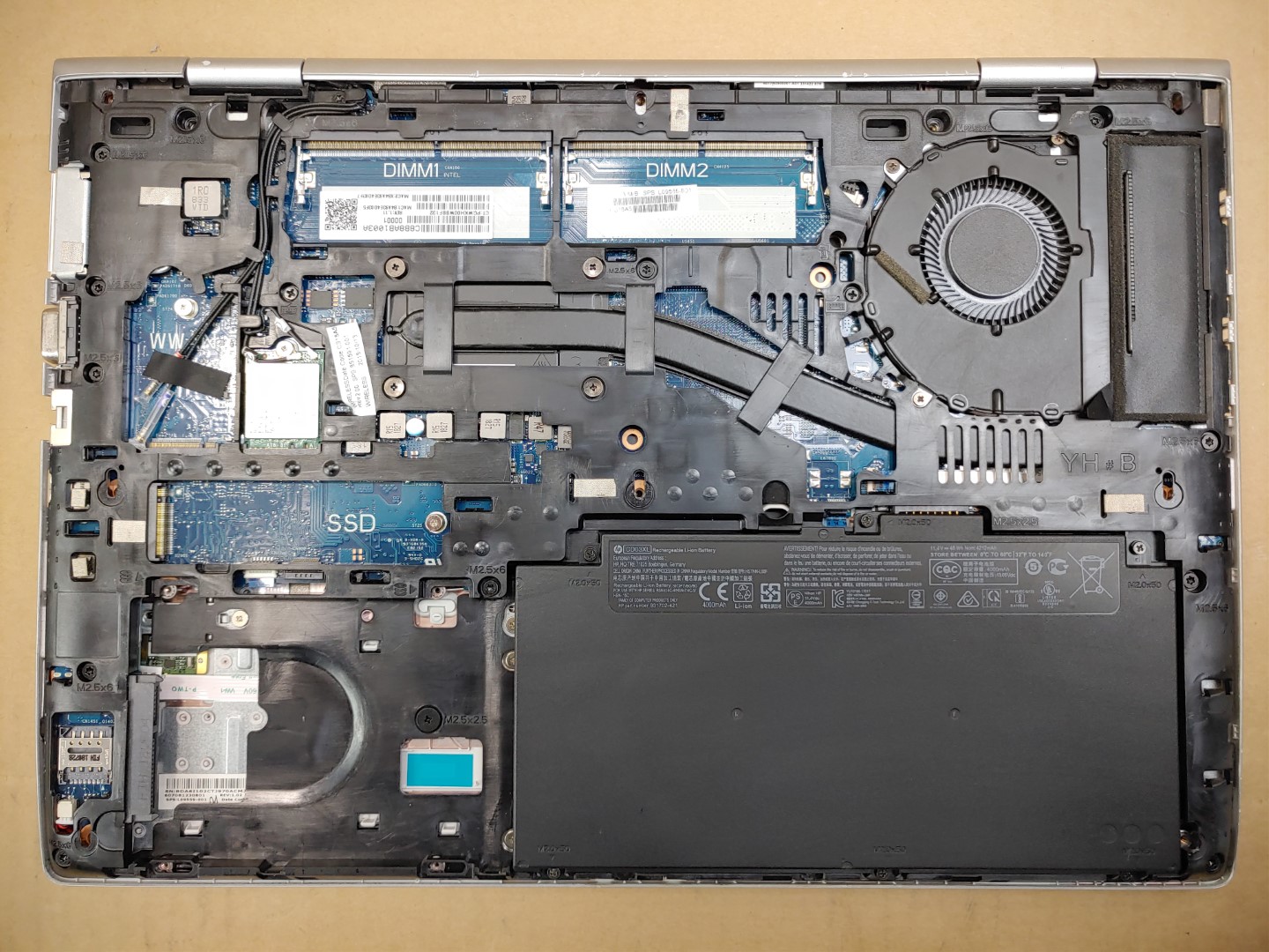 HP ProBook 640 G4 14" Intel i5-8250U✔ **NO RAM/NO SSD/NO AC** **NO POWER (DOA)** - Image 7