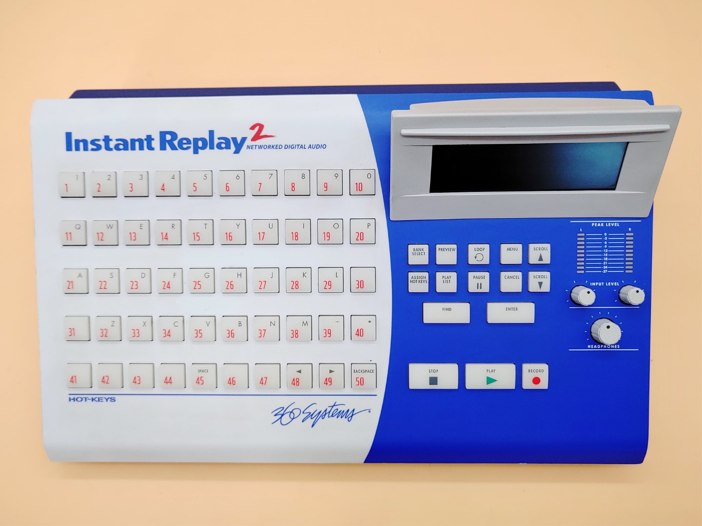 360 Systems Instant Replay 2 Networked Digital Audio Recorder DR-600 ✔✔✔✔ - Image 3