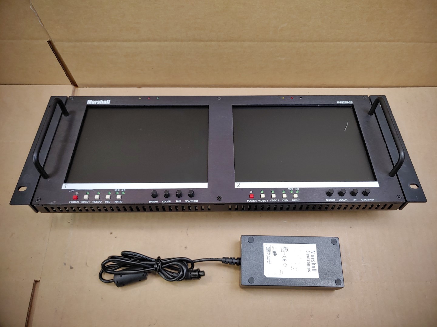 Marshall V-R82DP-2C TFT-MegaPixel Dual Screen 8.4" Rackmountable LCD Monitor ✔✔✔ - Image 6