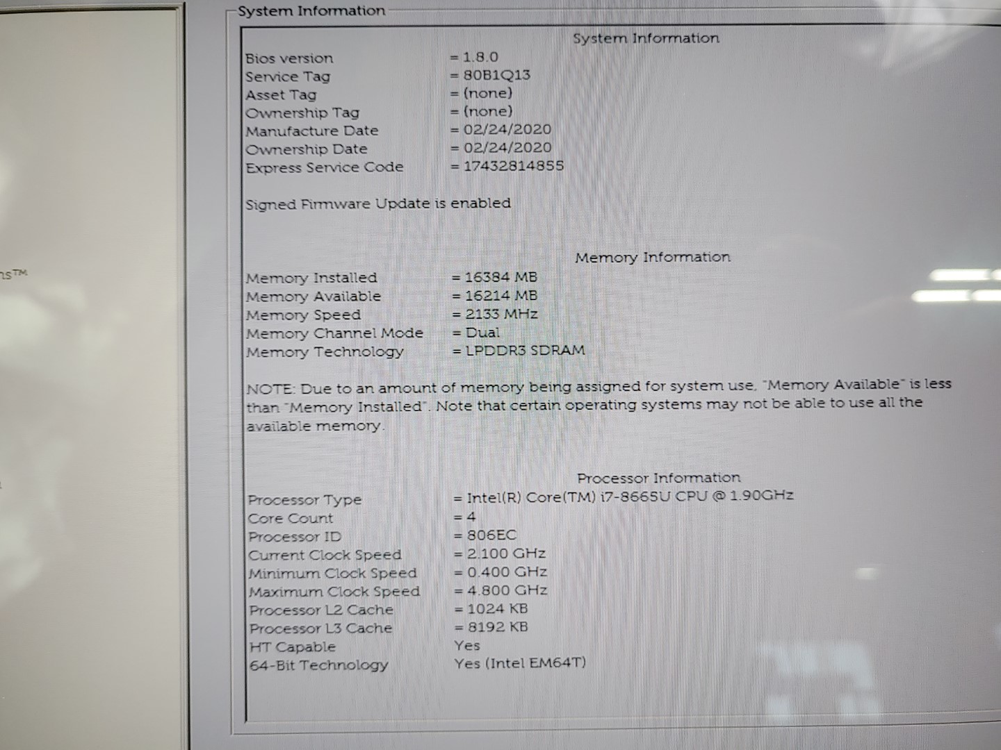 Dell Latitude 7200 2-in-1 12.3" i7-8665U✔16GB✔512GB✔*NO BATT/NO OS/NO AC* *READ* - Image 10