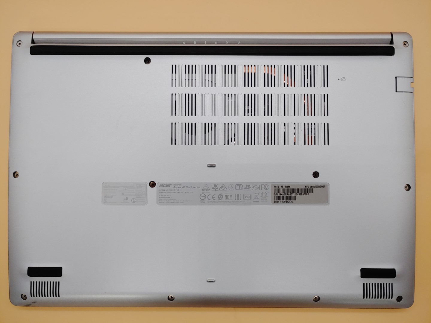 Acer Aspire A515-46 15.6" AMD Ryzen 3 3350U✔8GB✔256GB SSD✔Win11✔ *NO A/C* *READ* - Image 6