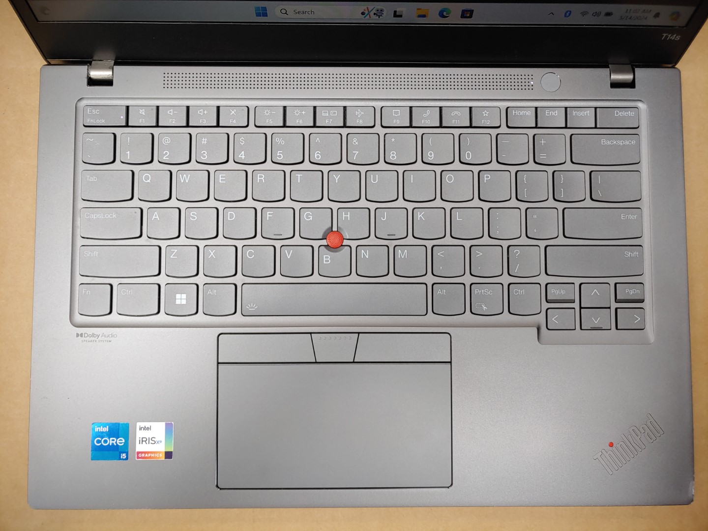 Lenovo ThinkPad T14s Gen2 14" Intel i5-1135G7✔8GB✔256GB✔Win11Pro✔*NO A/C* *READ* - Image 4