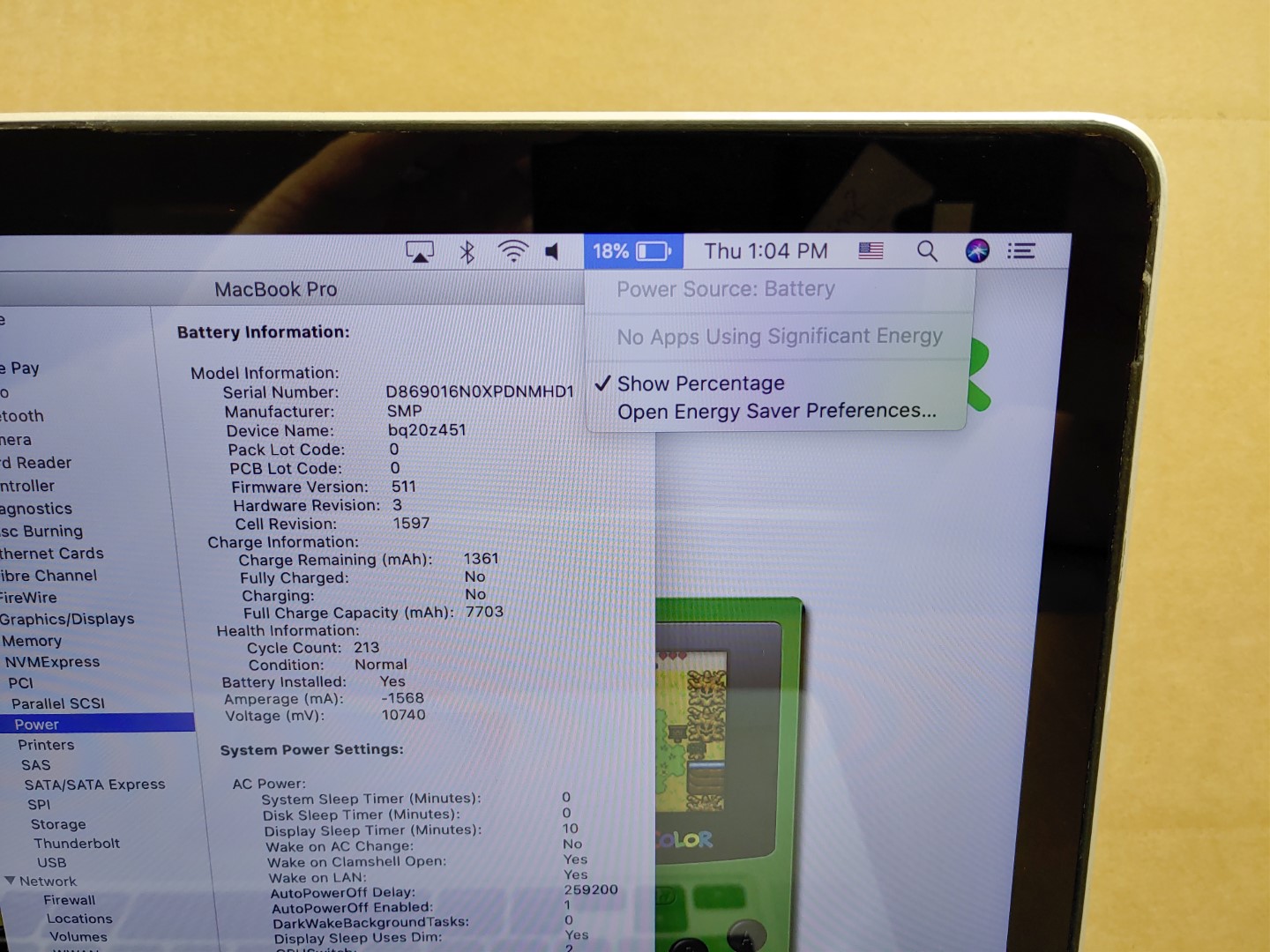 Apple MacBook Pro 15" Retina 2013 Intel i7 2.7GHz 16GB 512GB SSD // ME665LL/A - Image 12