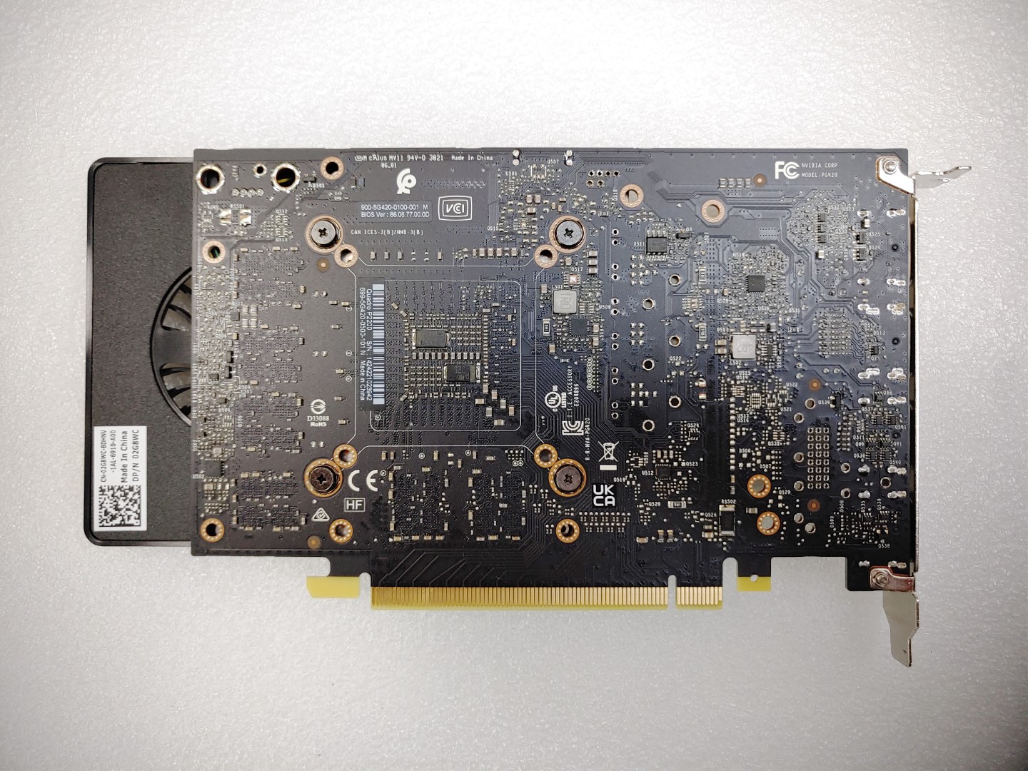 Dell NVIDIA Quadro P2200 5GB GDDR5X 4x DisplayPort Graphics Card (2G8WC / PX8M5) - Image 8