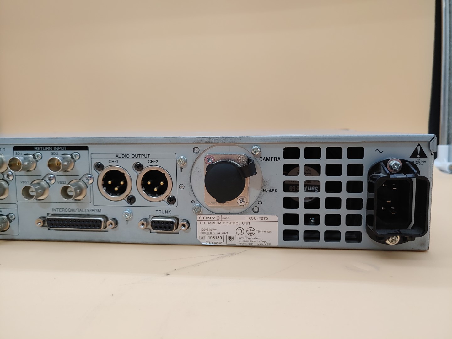 Sony HXCU-FB70 Optical Fiber HD Camera Control Unit ✔✔✔ *READ* - Image 10