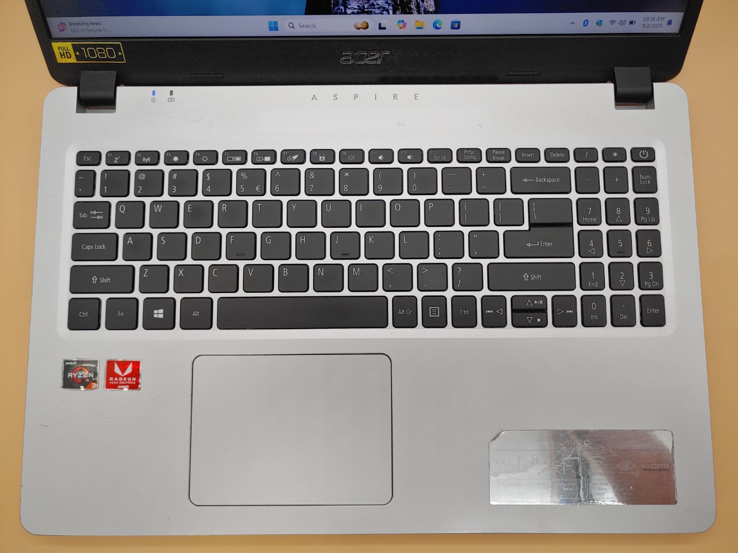 Acer Aspire 5 A515-43 15.6" FHD AMD Ryzen 3 3200U✔8GB✔128GB SSD✔Win11✔**NO A/C** - Image 4