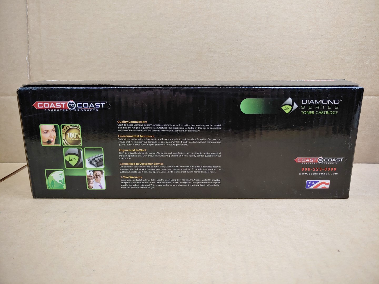 Coast to Coast Diamond Series *YELLOW* Toner Cartridge BR-TN227YDS - Image 5