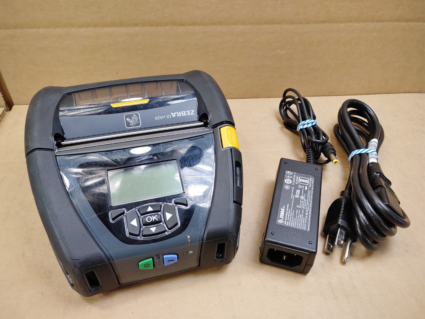 Zebra QLn420 Direct Thermal BT Mobile Label Printer QN4-AUCA0M00-00 ✔✔ *NO BATT*