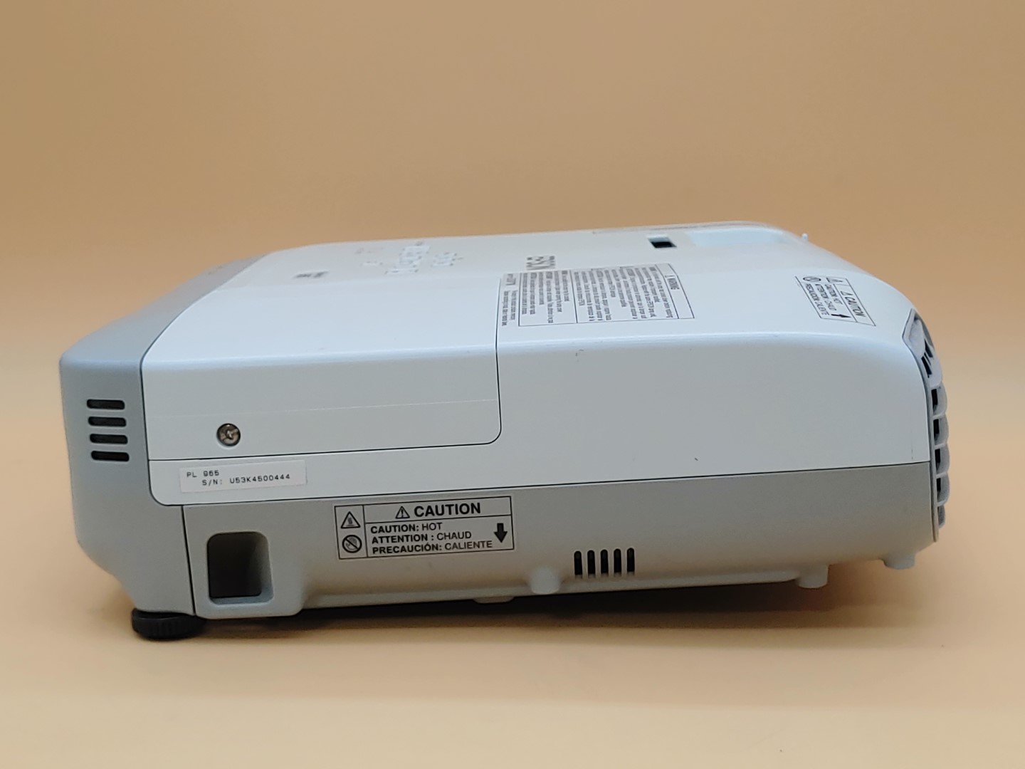 Epson PowerLite 965 H583A XGA 3LCD HDMI 3,500 ANSI Lumen Projector (2061 HOURS) - Image 4