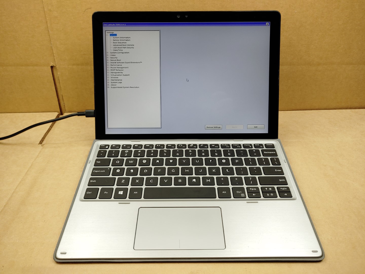 Dell Latitude 7200 2-in-1 12.3" i7-8665U✔16GB✔512GB✔*NO BATT/NO OS/NO AC* *READ*