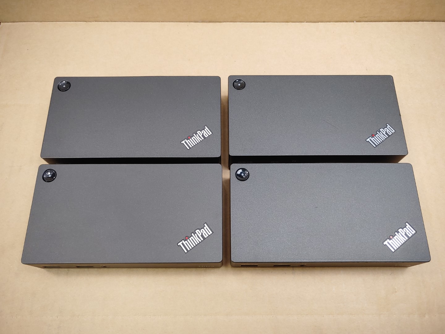 LOT of (4) Lenovo ThinkPad USB 3.0 Ultra Dock DK1523 03X6898 ✔✔✔ **NO A/C** - Image 4