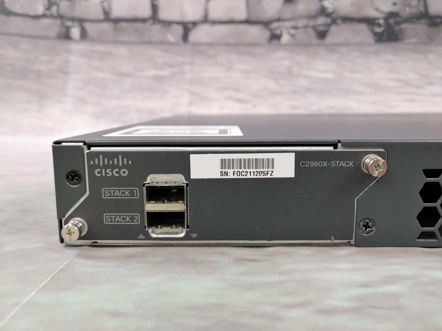 CISCO (WS-C2960X-48FPS-L) 2960-X 48-Port GigE PoE 740W LAN Base Switch w/STACK - Image 8