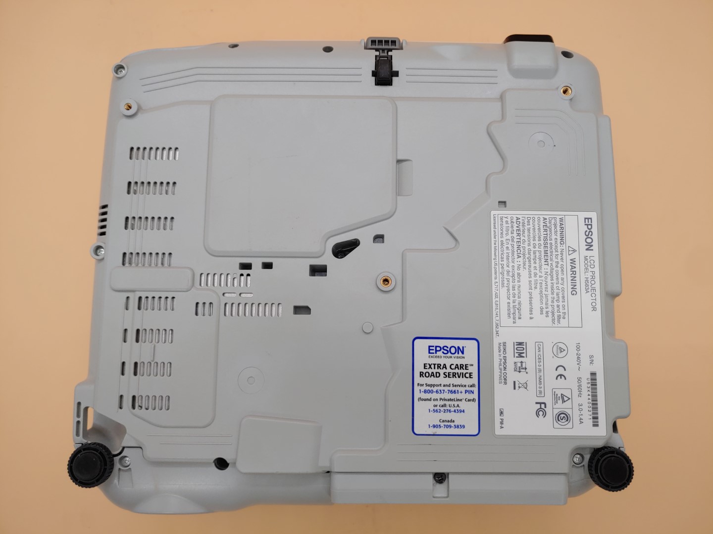 Epson PowerLite 965 H583A XGA 3LCD HDMI 3,500 ANSI Lumen Projector (2843 HOURS) - Image 9