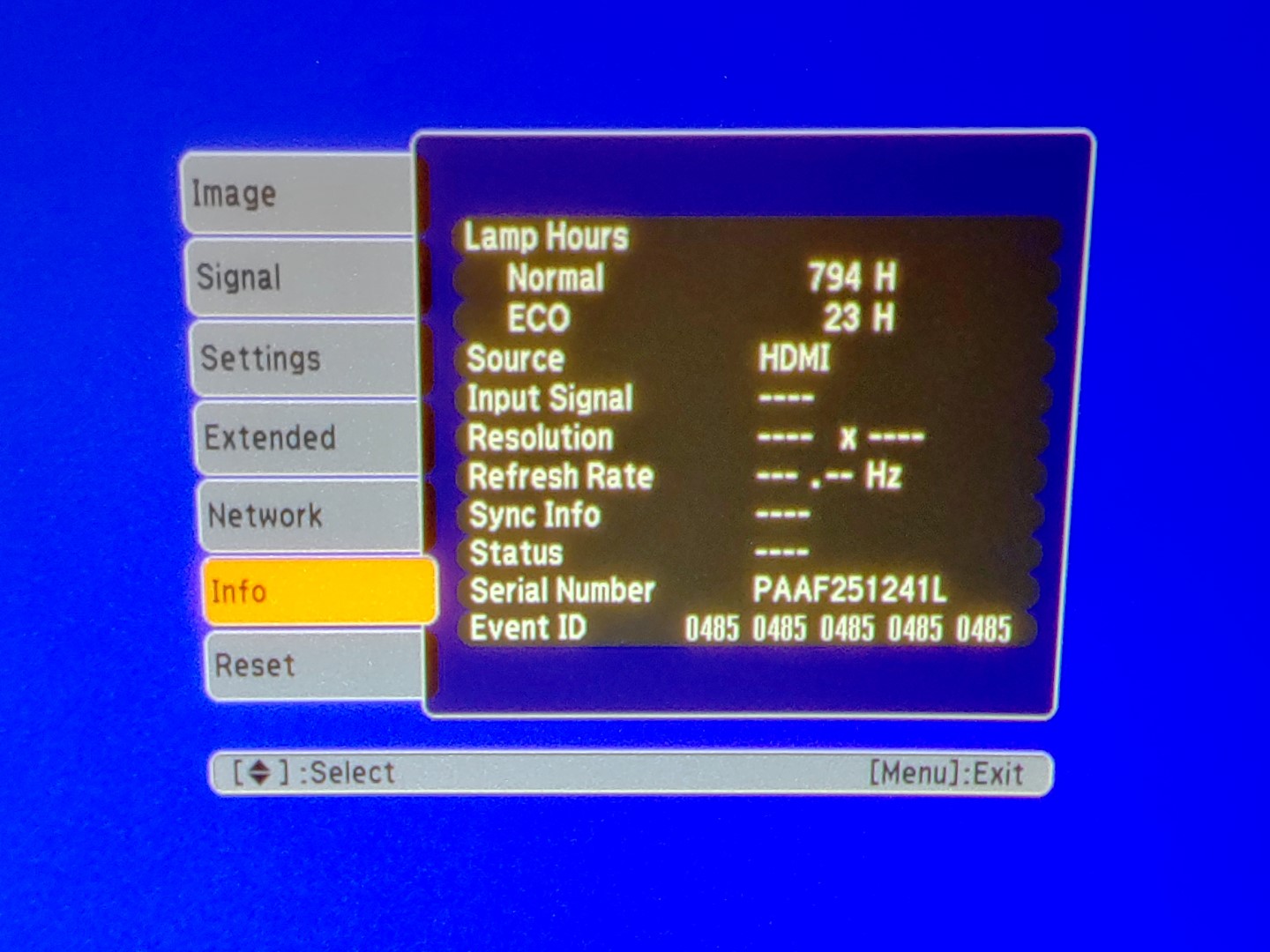 Epson PowerLite 905 H387A XGA 3LCD HDMI 3,000 ANSI Lumen Projector (794 HOURS) - Image 11