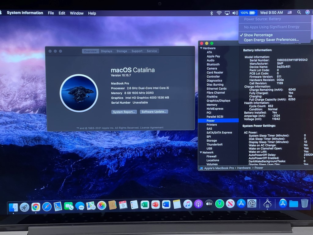 2013 Apple MacBook Pro 13" Laptop | 2.6GHz Intel Core i5 + 8GB + 256GB SSD (B+) - Image 7