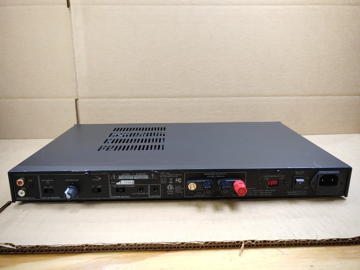 Episode EA-AMP-SUB-1D-500 Digital Subwoofer Amplifier (AS-IS / FOR PARTS) *READ* - Image 7