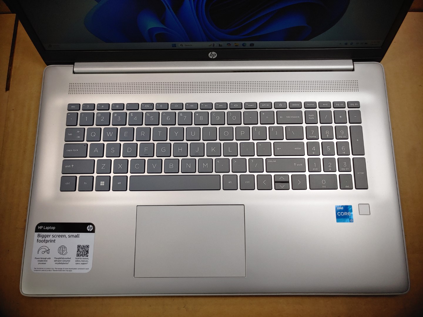 HP Laptop 17-cn3034wm 17.3" Intel i3-N305✔16GB✔1TB NVMe✔Win11Home✔ **NO A/C** - Image 4