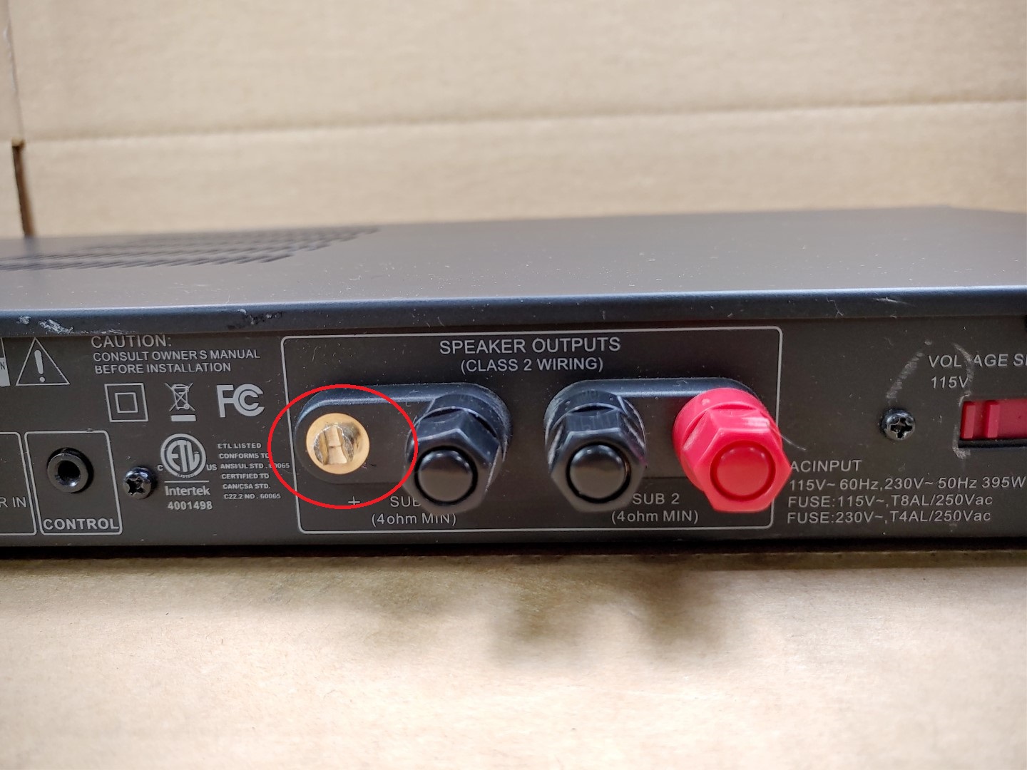 Episode EA-AMP-SUB-1D-500 Digital Subwoofer Amplifier (AS-IS / FOR PARTS) *READ* - Image 11