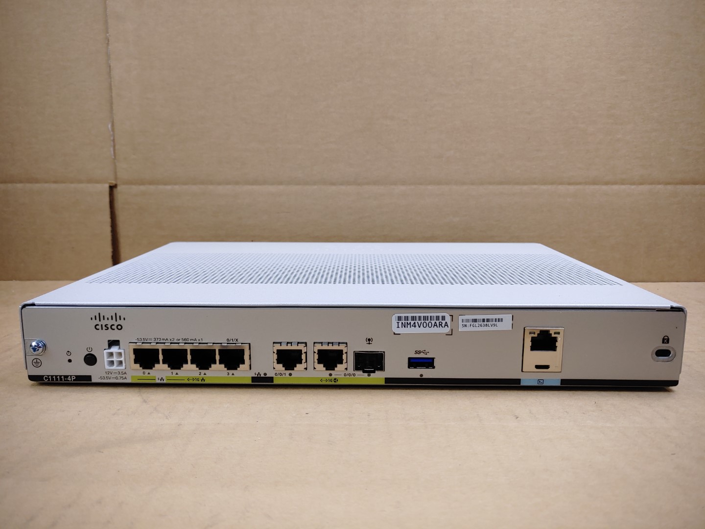Cisco ISR 1100 Series C1111-4P V01 Services Integrated Router ✔✔ *NO A/C* *READ* - Image 7