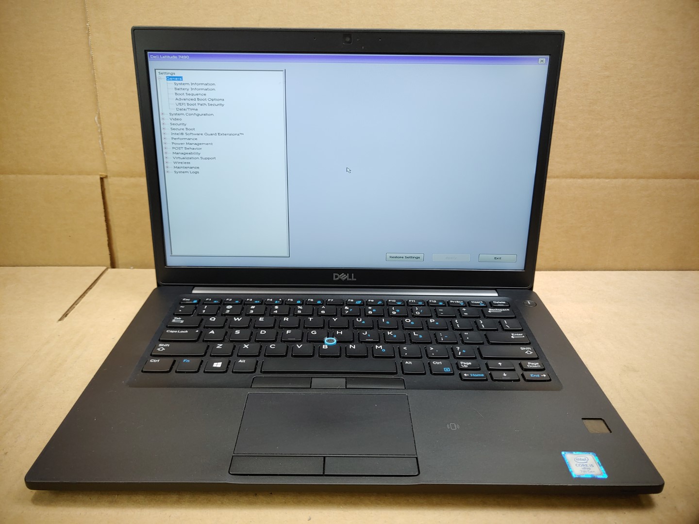 Dell Latitude 7490 14" Intel i5-7300U✔16GB✔256GB SSD✔ *NO OS/NO AC* **READ**