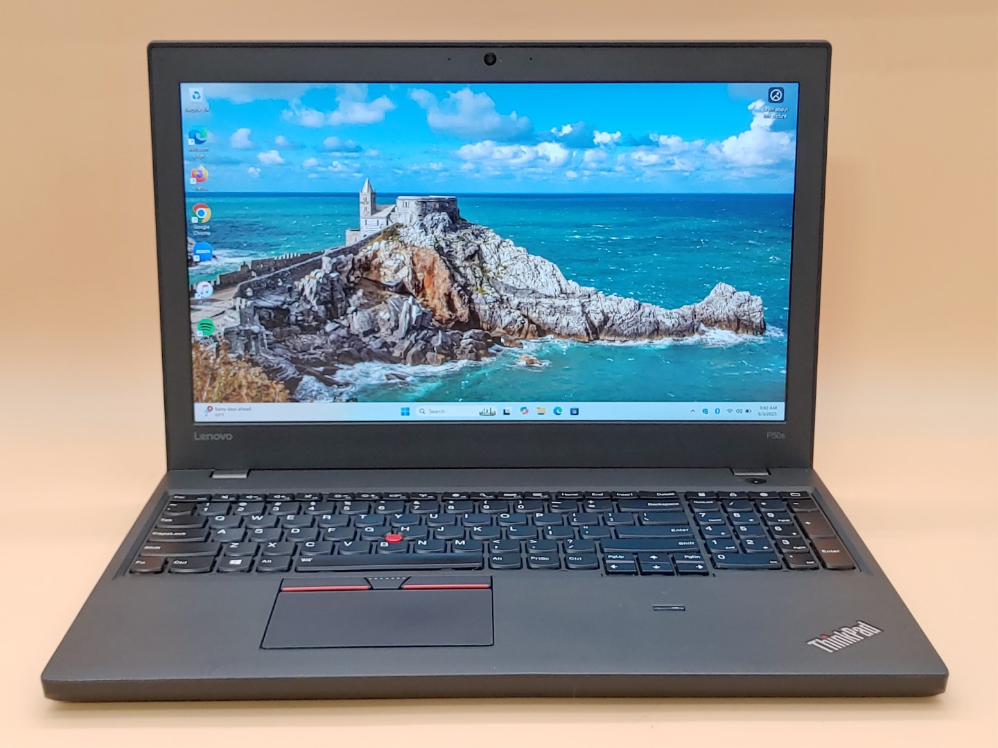 Lenovo ThinkPad P50s 15.6" Intel i7-6600U✔16GB✔500GB SSD✔M500M✔ *NO A/C* *READ*