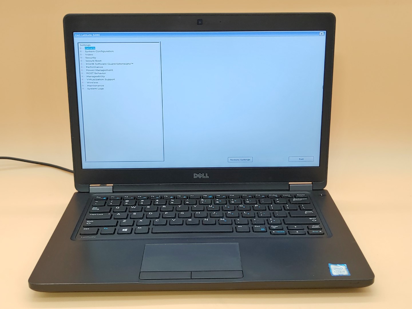 Dell Latitude 5480 14" i5-7300U✔8GB RAM✔256GB SSD✔ *NO BATT/NO OS/NO AC* *READ*