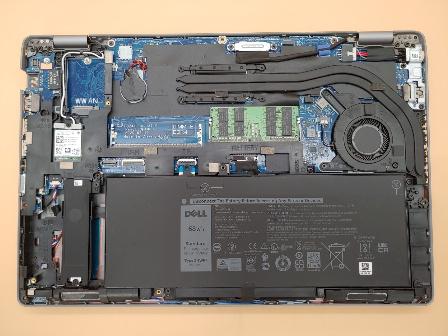 Dell Latitude 5410 i5-10310U✔16GB✔*NO SSD/AC**BROKEN SCREEN**POWERS ON SHUTS OFF - Image 7