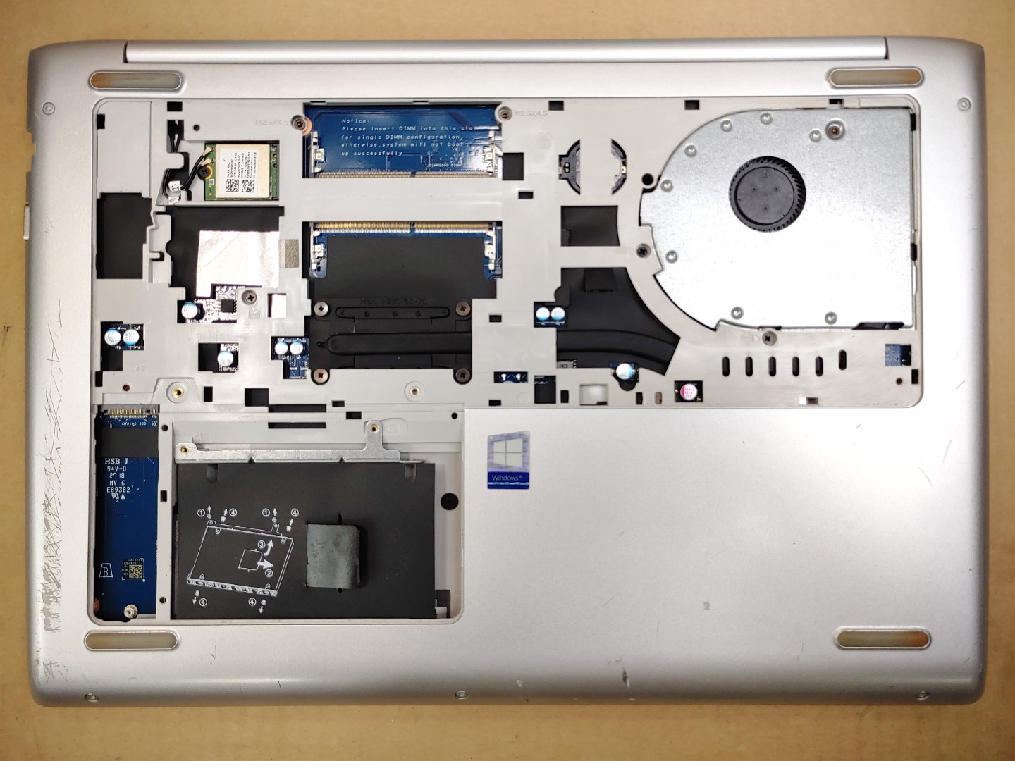 HP ProBook 455 G5 15.6" AMD A10-9620P✔ *NO RAM/NO HDD/NO AC* **READ** - Image 7