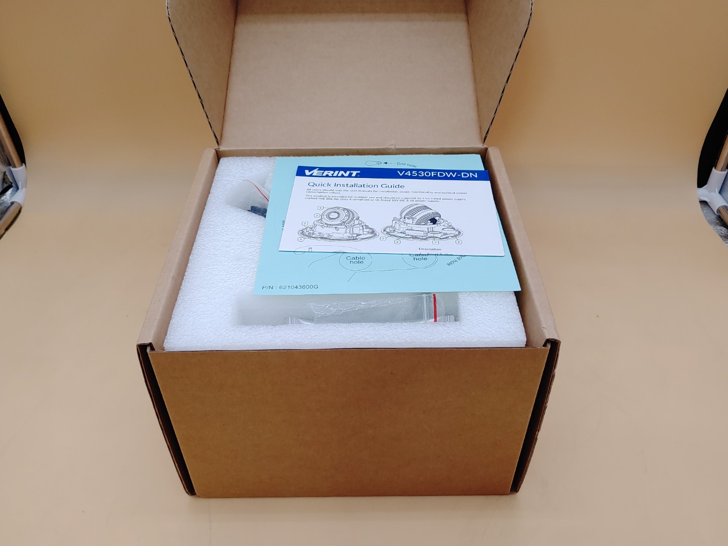 Verint V4530FDW-DN 3MP Exterior Vandal-Proof Dome Camera (70-300-6452)