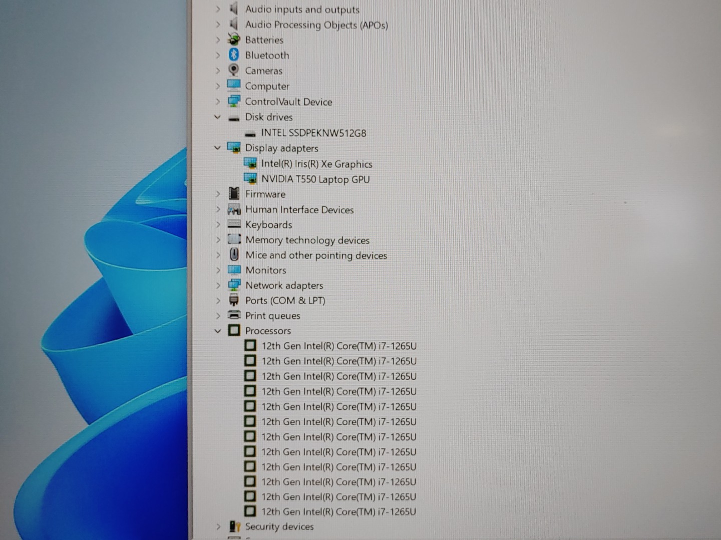 Dell Precision 3570 15.6" i7-1265U 16GB 512GB NVIDIA T550 Win11 *NO A/C* *READ* - Image 10