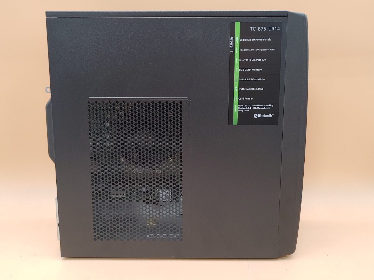Acer Aspire TC-875 Desktop Intel i5-10400 16GB RAM 256GB NVMe SSD Win11 Wi-Fi - Image 4