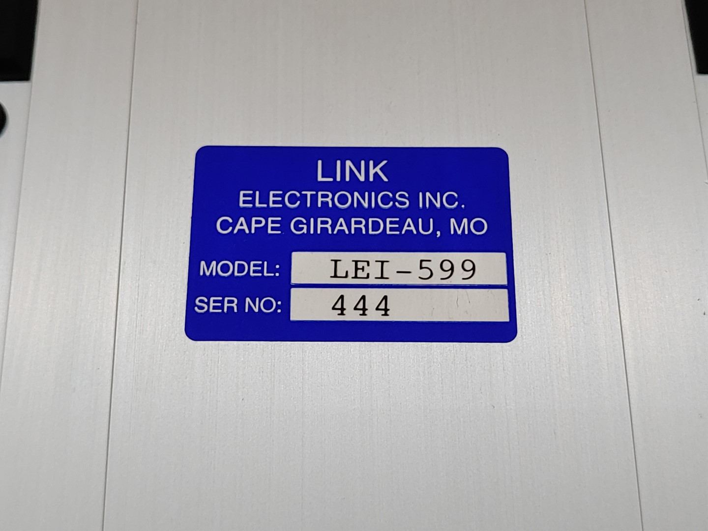 LINK Electronics LEI-599 SD/HD Closed Caption Decoder w/ Power Adapter✔✔✔✔ - Image 10