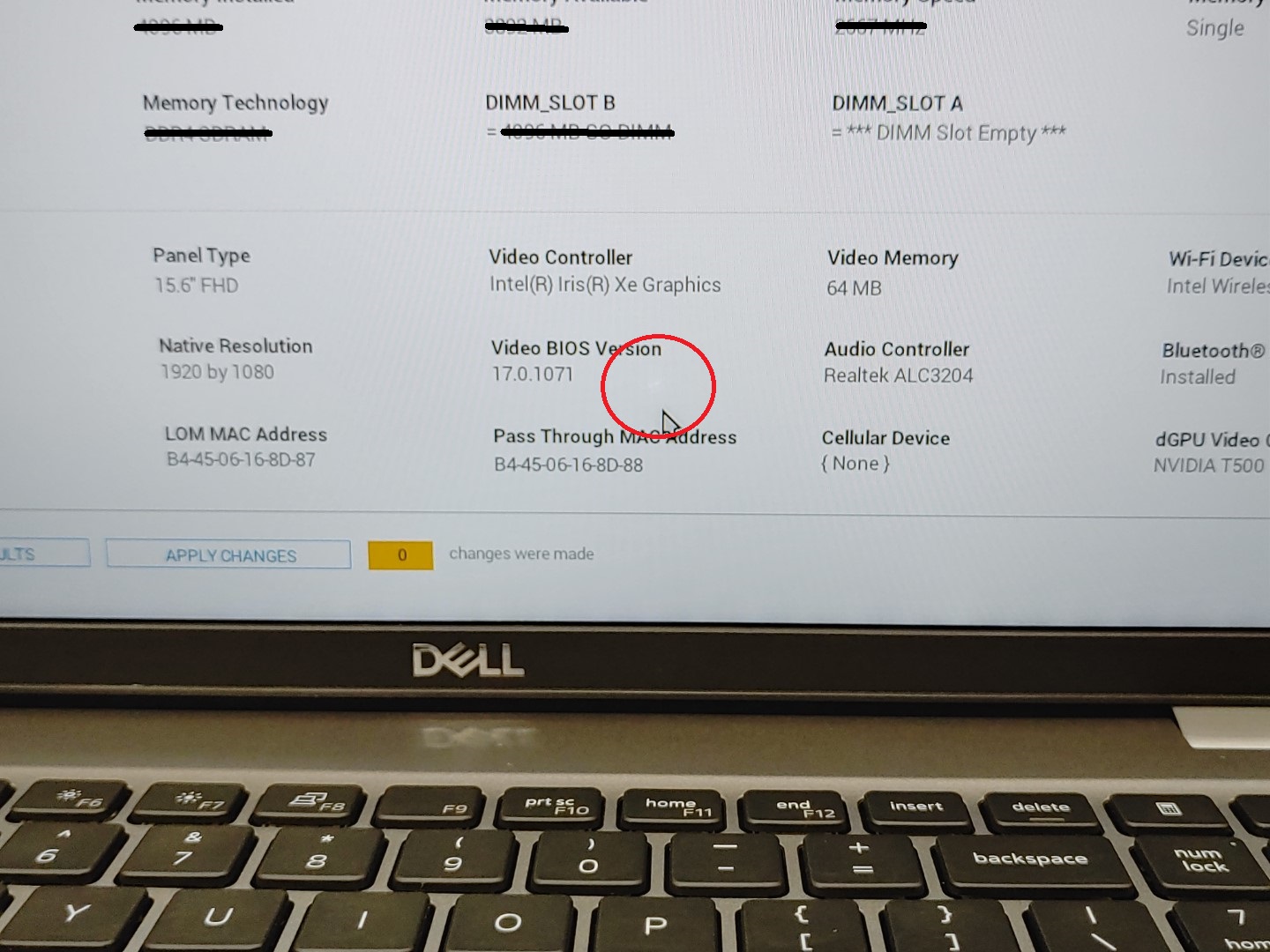 Dell Precision 3560 15.6" i7-1185G7 T500 *NO RAM/NO BATT/NO SSD/NO AC* **READ - Image 9