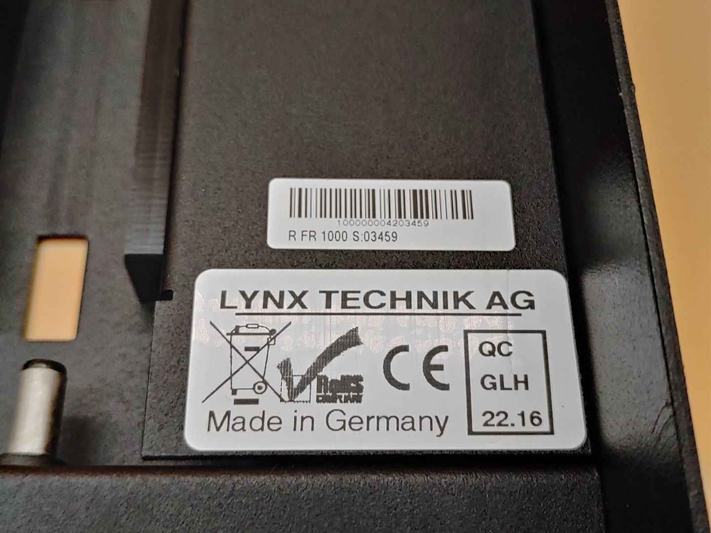 LOT of (2) LYNX TECHNIK AG yellobrik RFR 1000 1RU Rack Frame ✔✔✔ *NO A/C* *READ* - Image 10