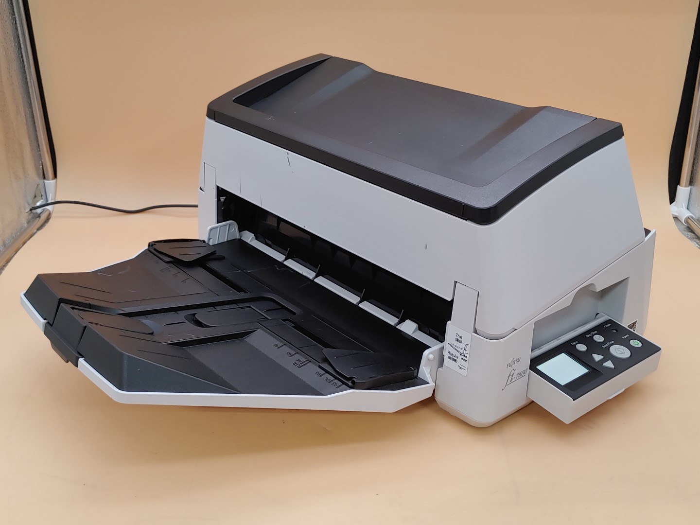 Fujitsu fi-7600 Duplex ADF Sheetfed Document Scanner (Scan Count:14151) *NO A/C*