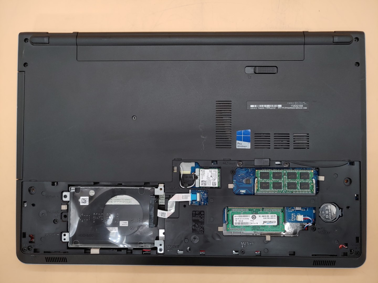 Dell Inspiron 5759 17.3" Intel i7-6500U 8GB *NO HDD/NO OS/NO AC* **BAD BATTERY** - Image 7