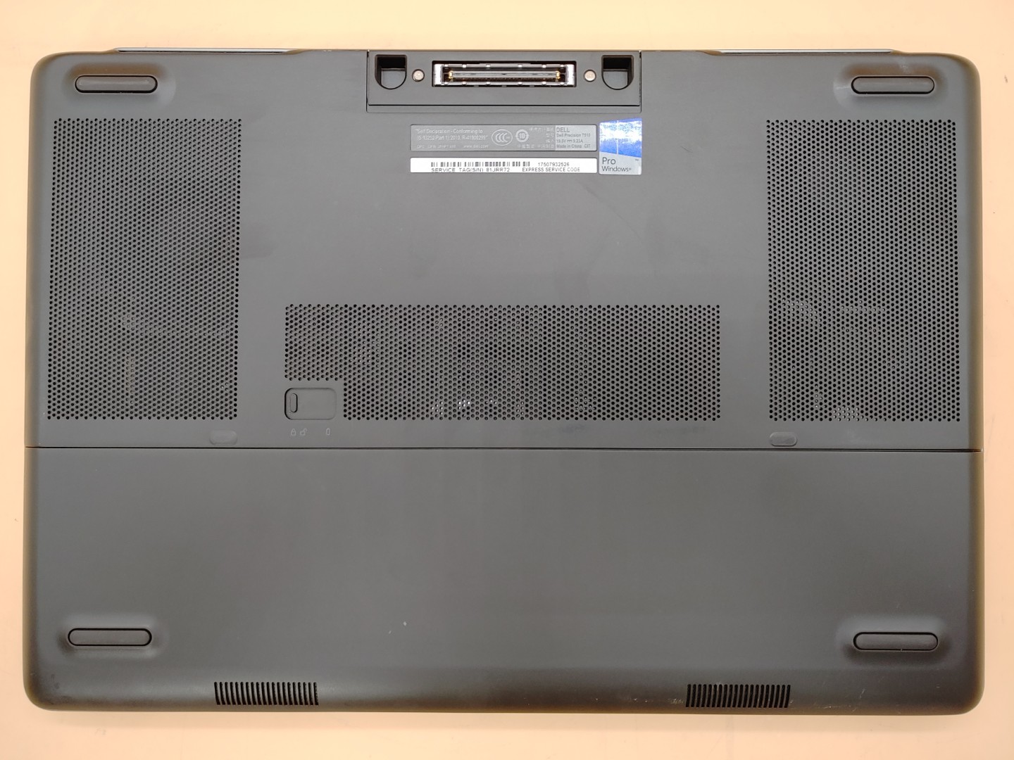 Dell Precision 7510 15.6" i7-6820HQ 32GB Quadro M2000M *NO HDD/NO OS/NO AC* - Image 7