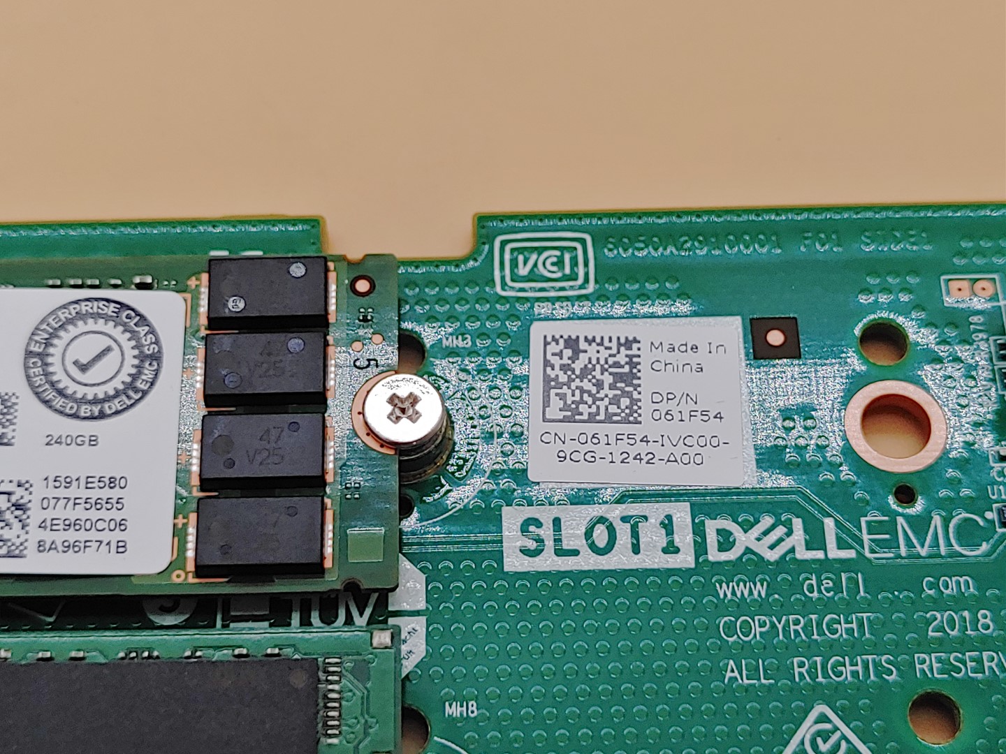 Dell BOSS-S1 Boot Optimized Storage Adapter Card LP (61F54) w/ 2x 240GB M.2 SSD - Image 10