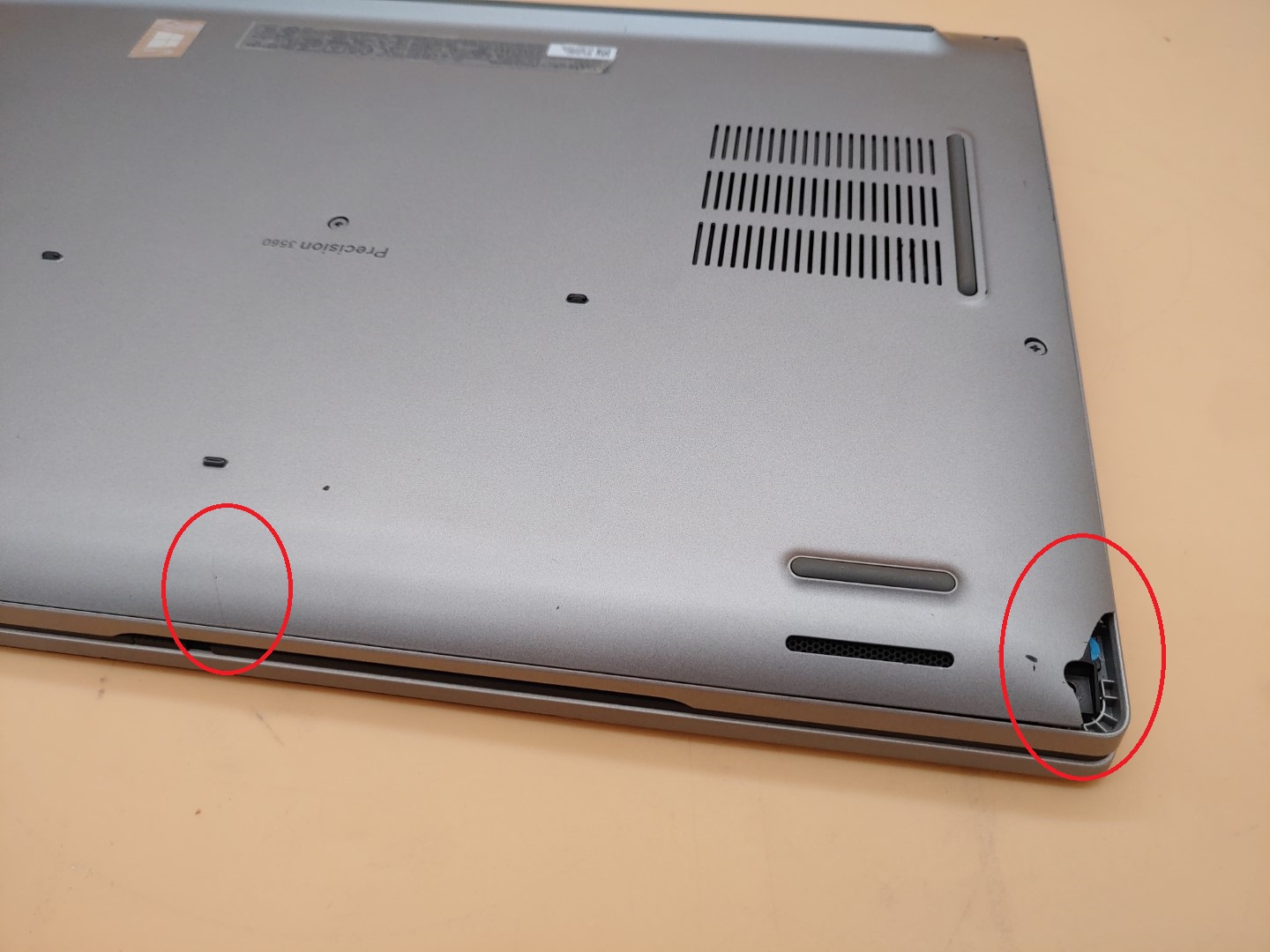 Dell Precision 3560 15.6" i7-1185G7 NVIDIA T500 *NO SSD/RAM/AC* *BROKEN SCREEN* - Image 10