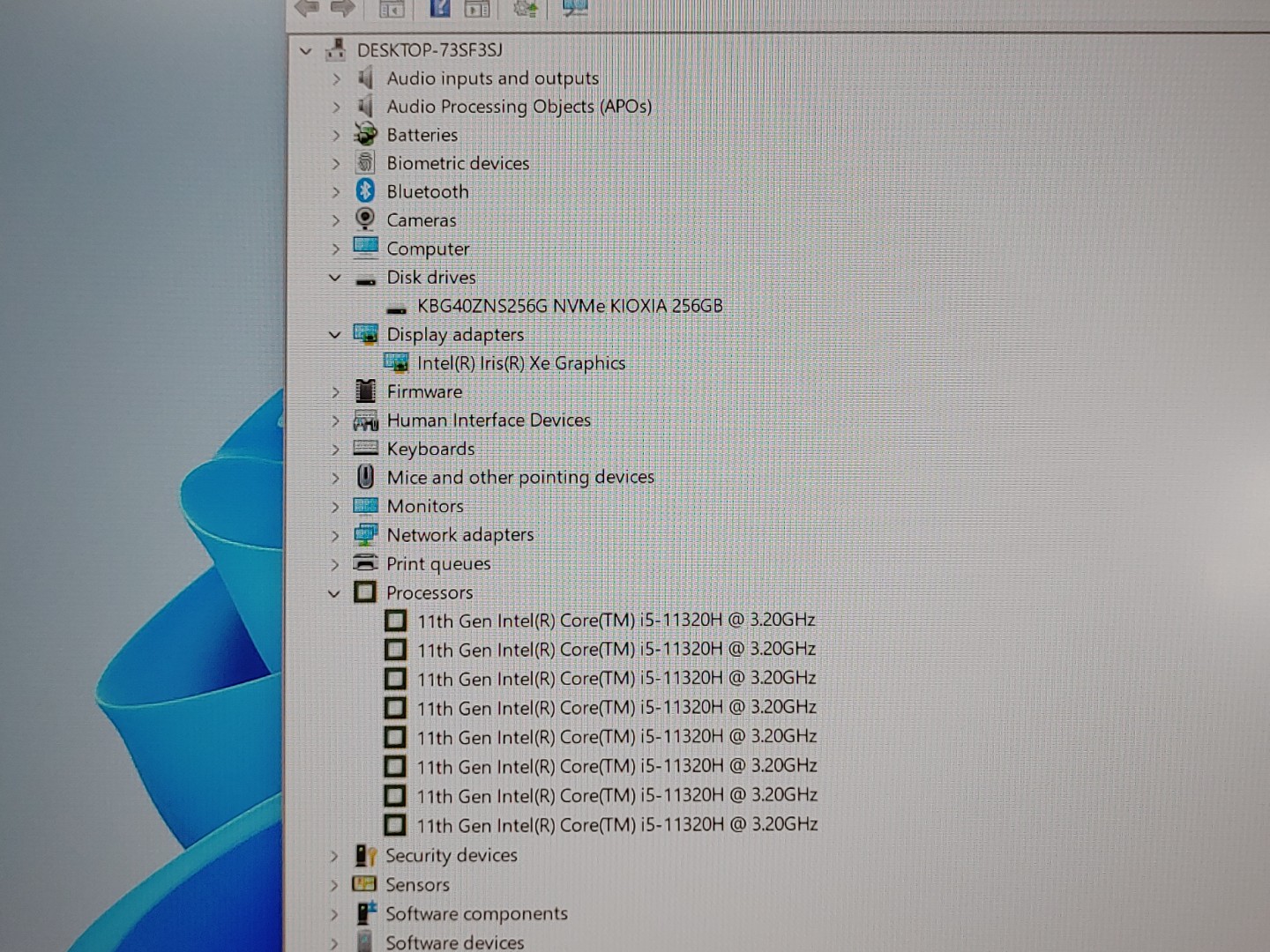Dell Inspiron 15 5510 Intel i5-11320H 3.20GHz 16GB RAM 256GB NVMe SSD Win11Home - Image 10