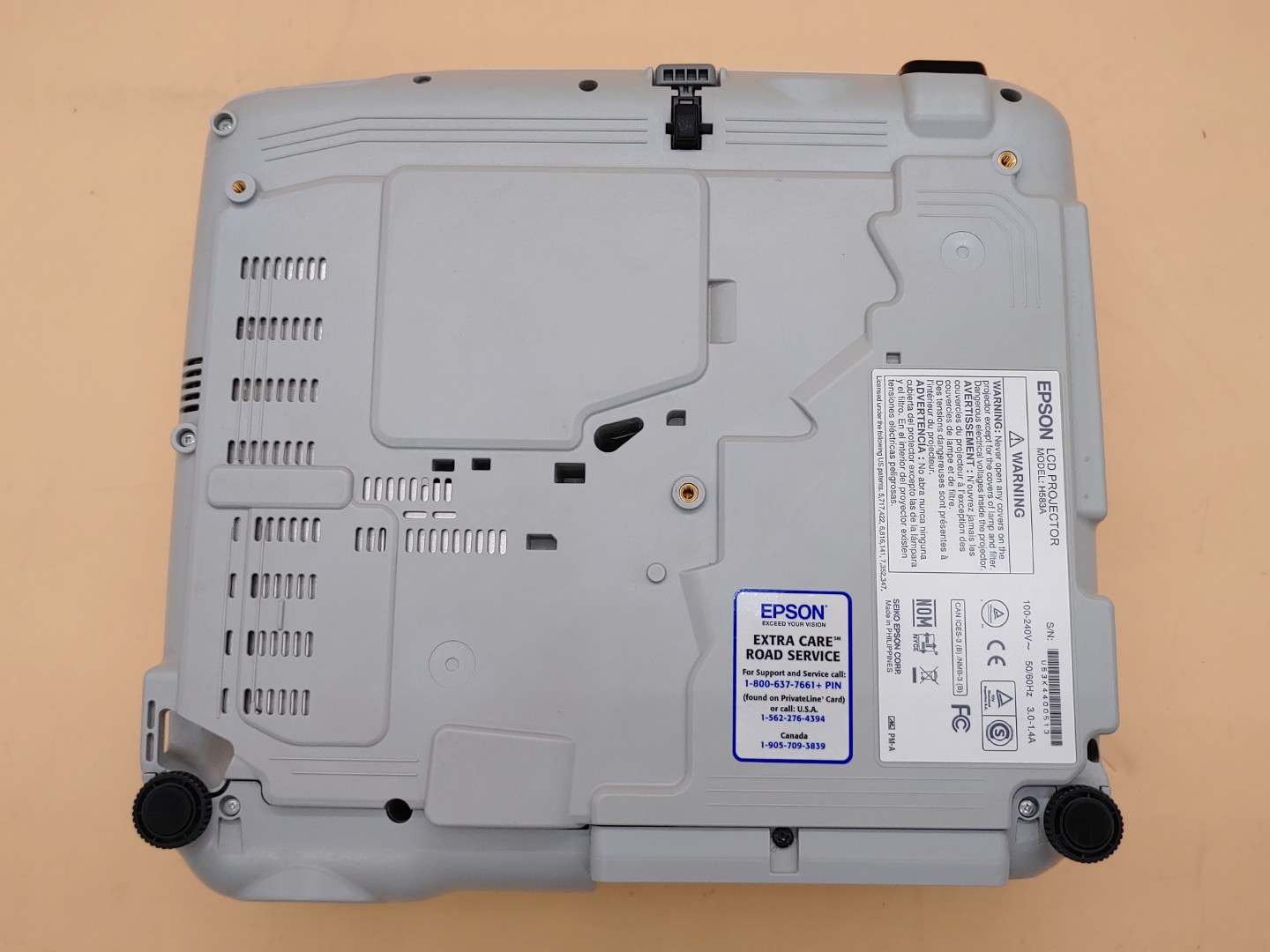 Epson PowerLite 965 H583A XGA 3LCD HDMI 3,500 ANSI Lumen Projector (461 HOURS) - Image 9