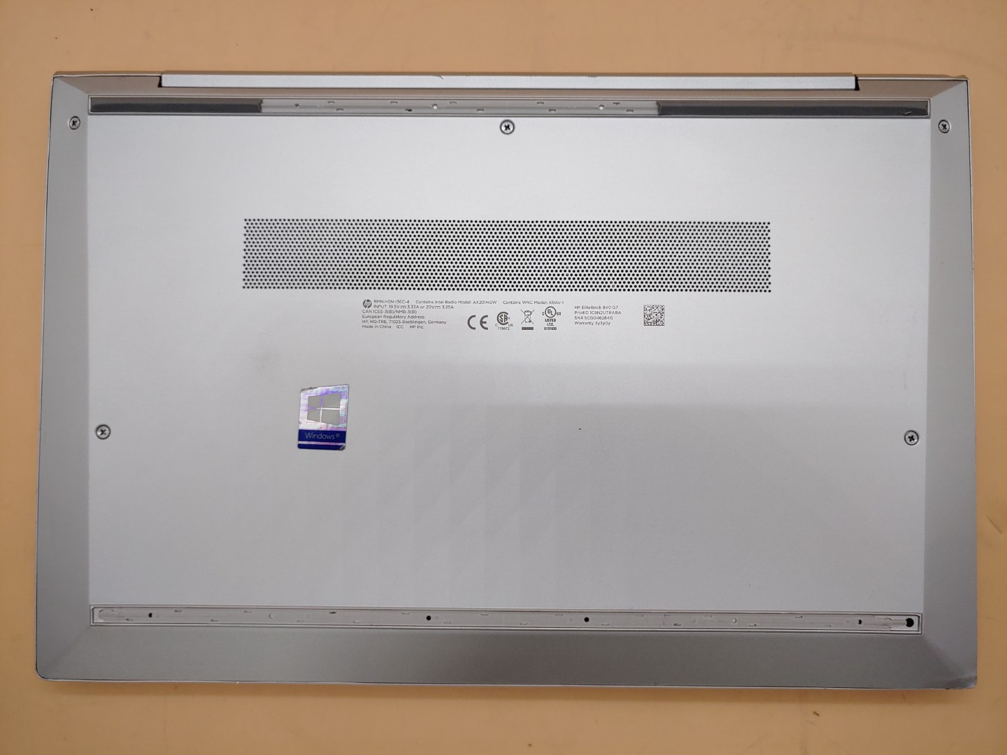 HP EliteBook 840 G7 14" Intel i5-10210U 16GB 512GB SSD *NO OS/NO AC* **READ** - Image 6