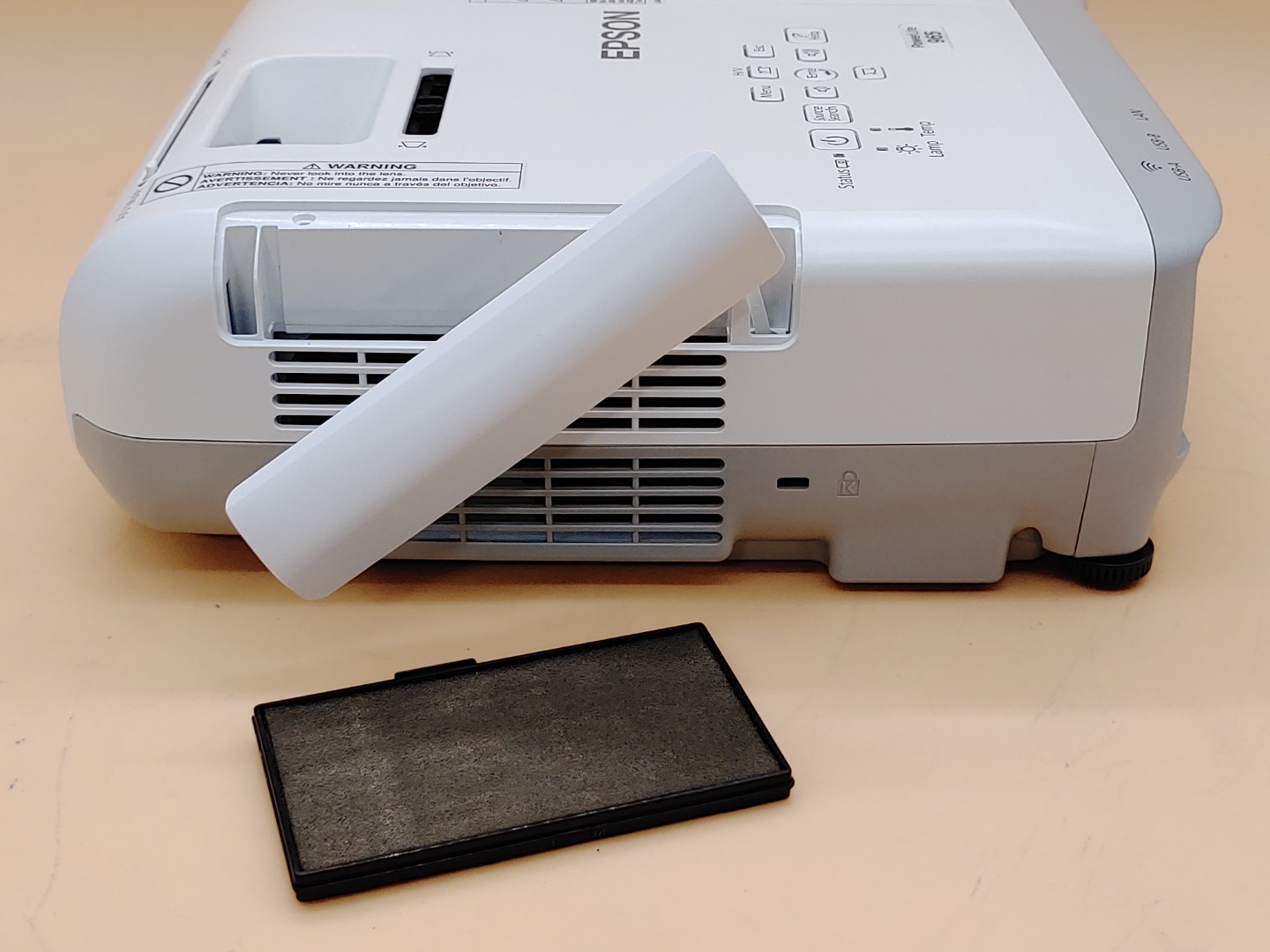 Epson PowerLite 965 H583A XGA 3LCD HDMI 3,500 ANSI Lumen Projector (2693 HOURS) - Image 6