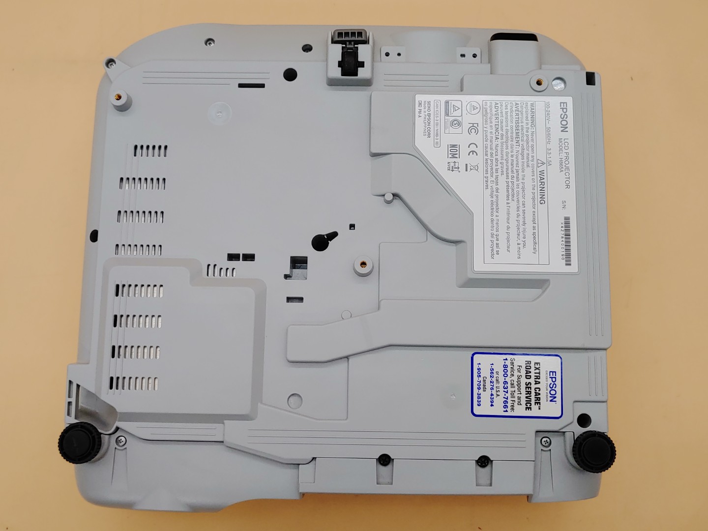 Epson PowerLite 970 3LCD Projector 4000 Lumen ANSI HD 1080p H865A (125 Hours) - Image 10