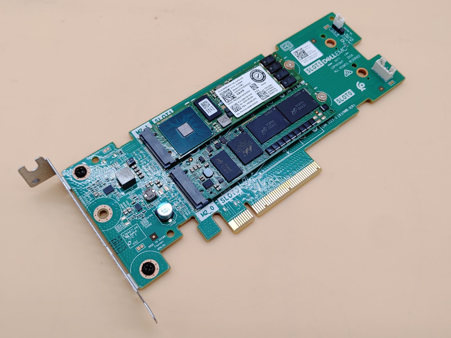 Dell BOSS-S1 Boot Optimized Storage Adapter Card LP (61F54) w/ 2x 240GB M.2 SSD - Image 9