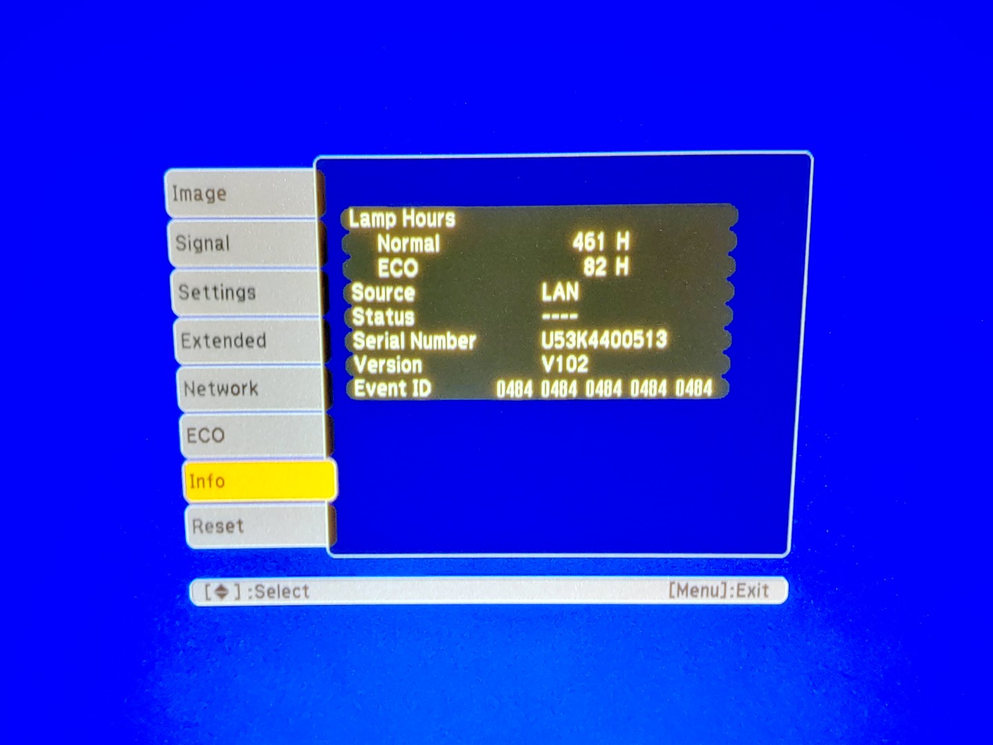 Epson PowerLite 965 H583A XGA 3LCD HDMI 3,500 ANSI Lumen Projector (461 HOURS) - Image 11