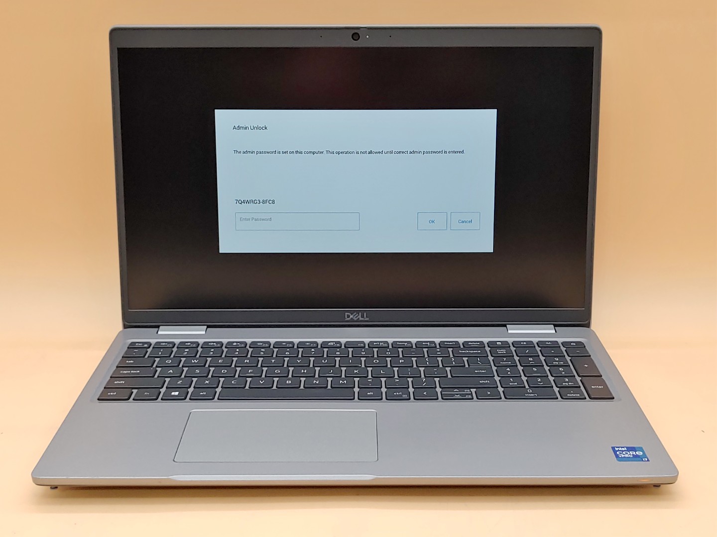 Dell Precision 3560 15.6" i7-1185G7 T500 *NO RAM/SSD/AC***BIOS LOCKED** **READ**